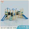 塑木儿童滑梯 塑木滑滑梯 室外塑木大型滑梯