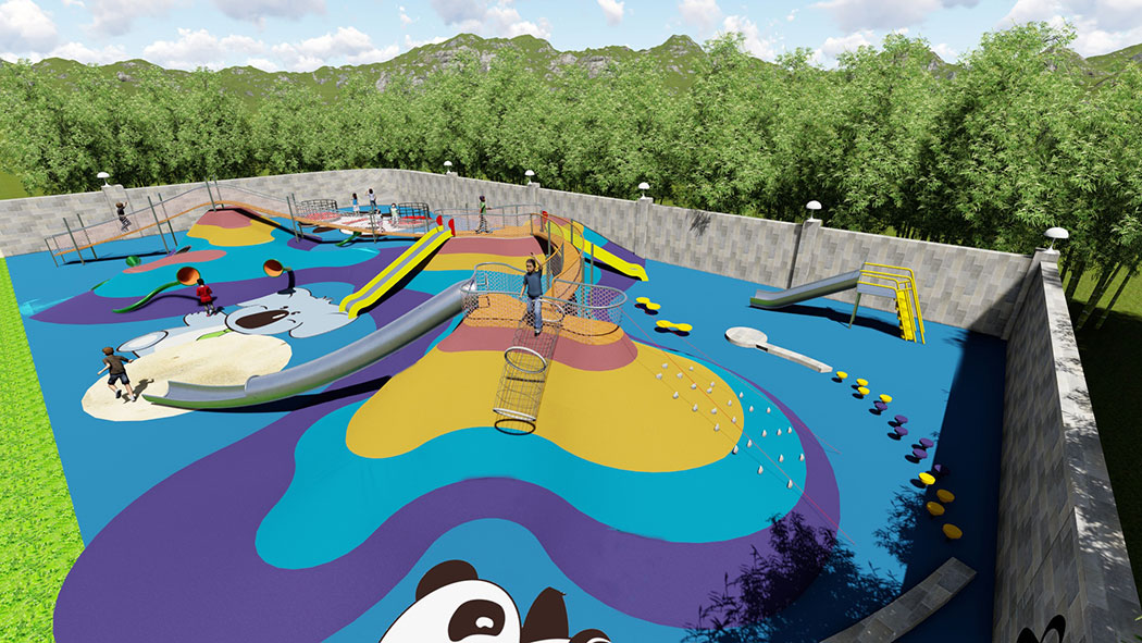 幼儿园儿童游乐场_太原澳宝幼儿园