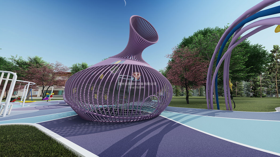 户外组合滑梯 (6)