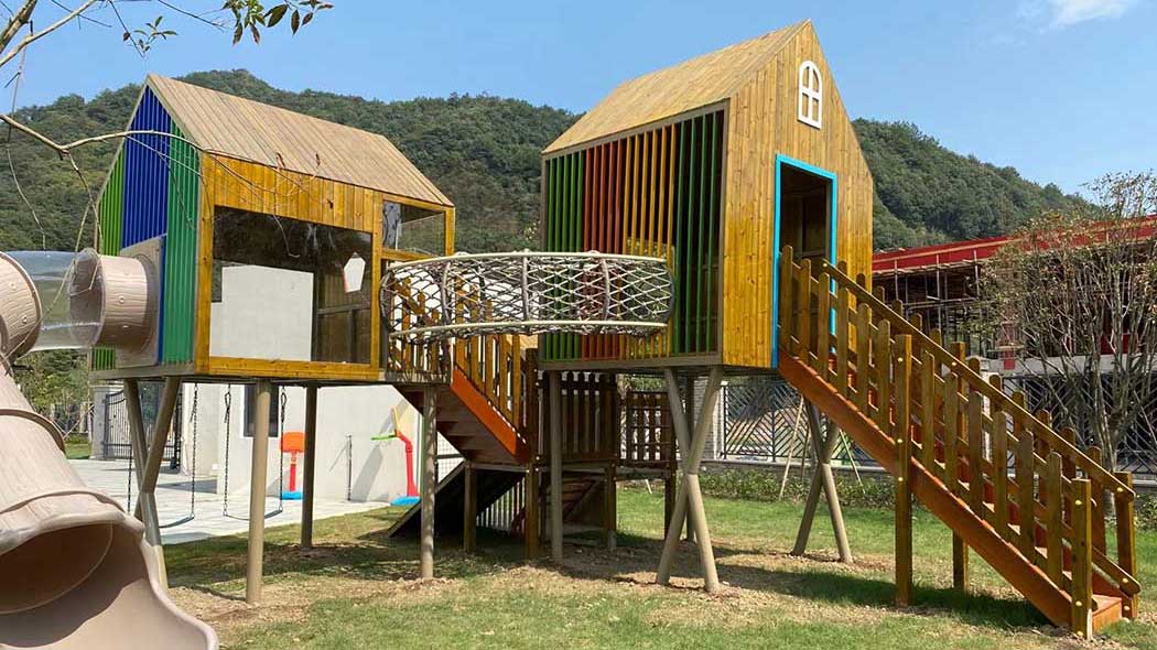  户外组合滑梯-12