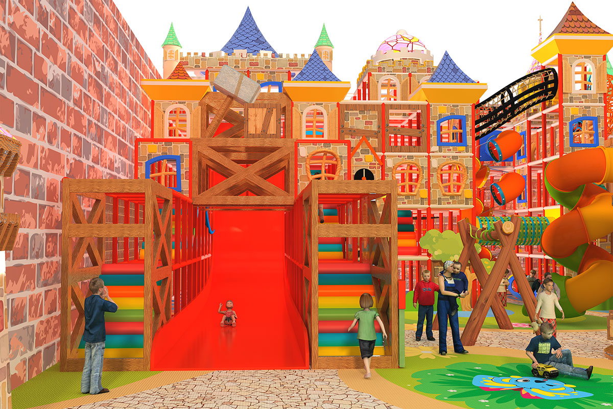 室内小型儿童游乐场 (10)