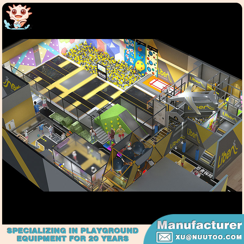 首屈一指的大型室内游乐场工厂 