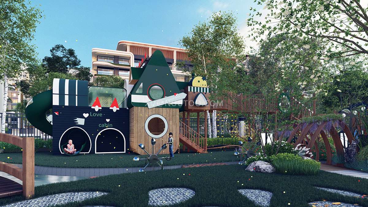 户外游乐场设备 (14) 学校