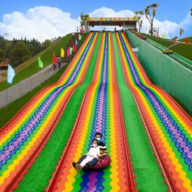 彩虹游乐场滑梯，中国彩虹滑梯厂