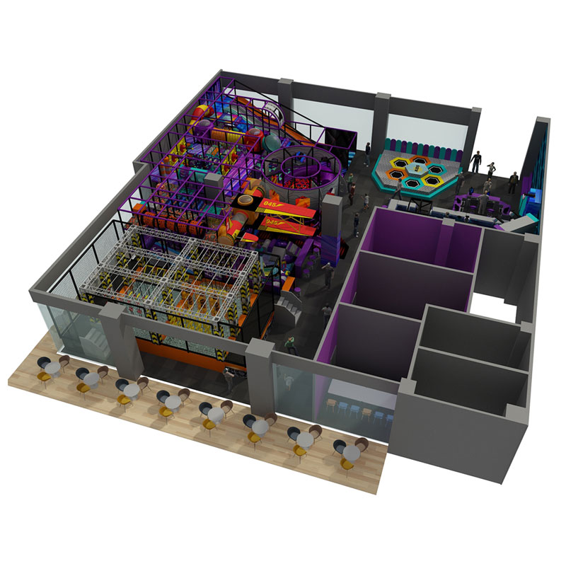运动主题儿童室内游乐场