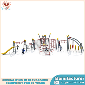 健身房攀爬设备为户外游乐场设备增添乐趣