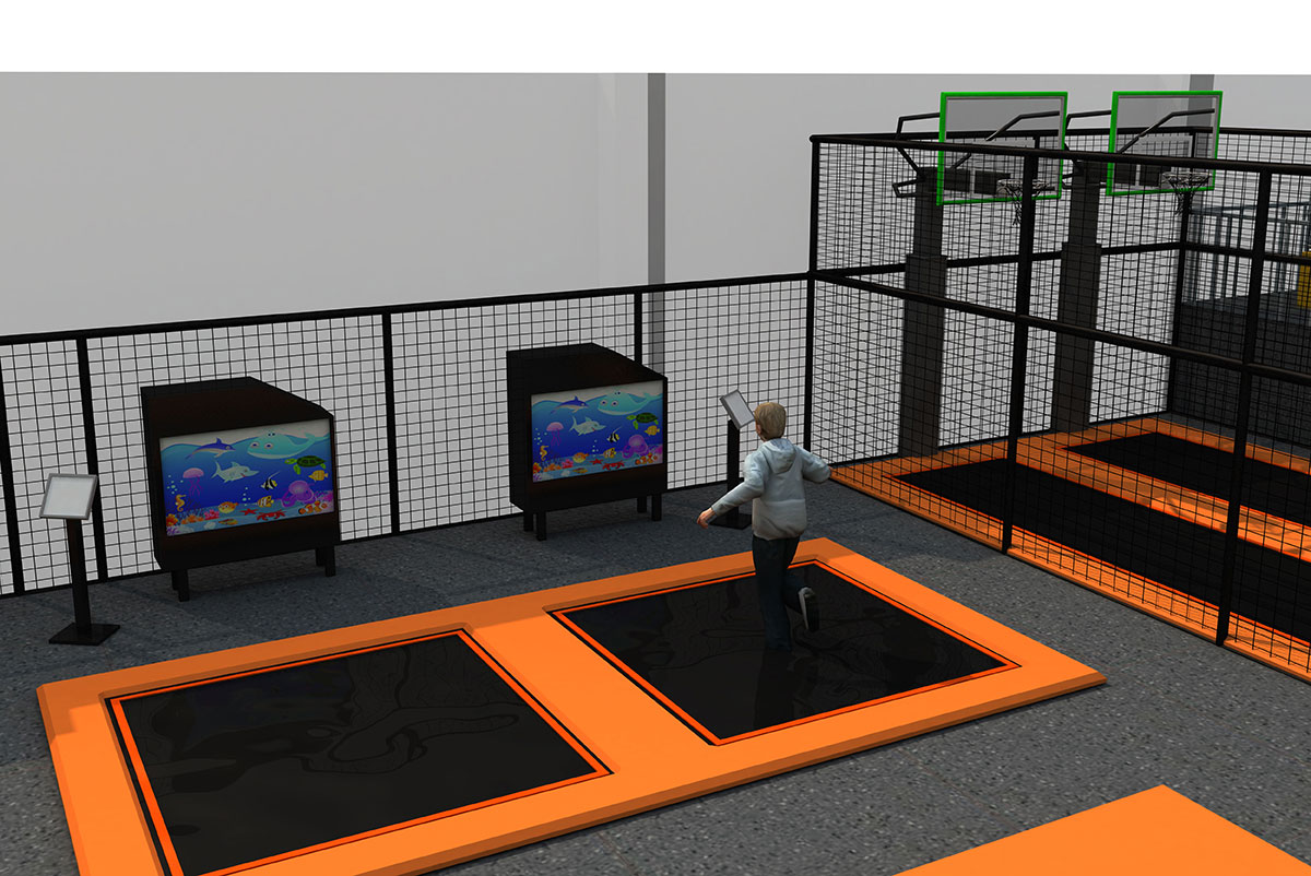 室内儿童蹦床公园 (12)