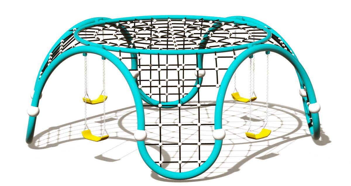 户外乐园攀爬网设备