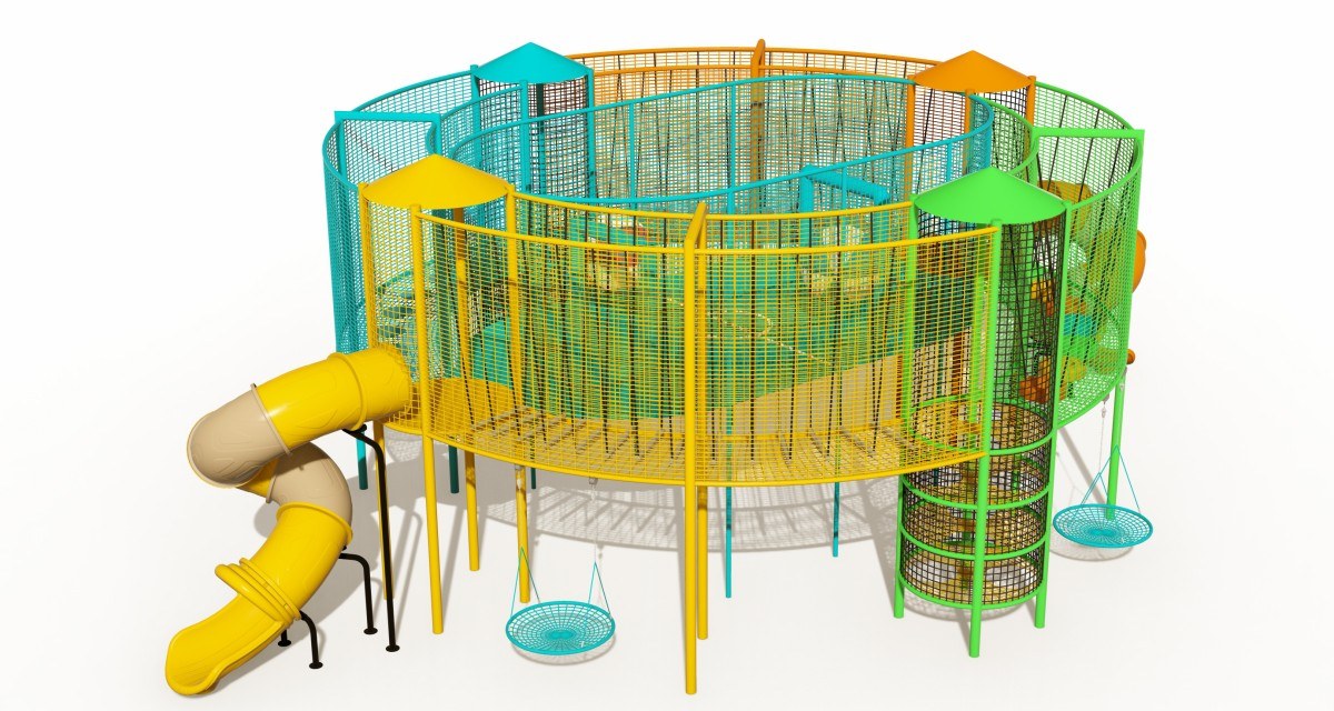 优质户外儿童多功能游乐设施 