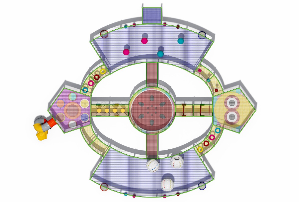 穿越彩虹迷宫！ 
