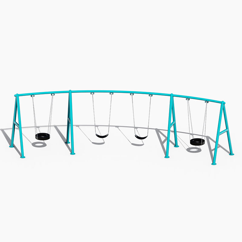 户外儿童秋千旨在增强儿童的户外玩耍体验