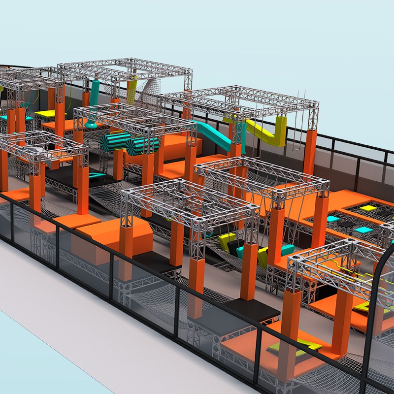 勇者大闯关室内运动乐园 青少年竞技拓展设备厂家定制
