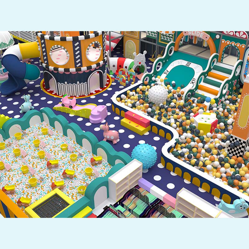 马卡龙嘉年华派对淘气堡_亲子社交游乐设备_厂家定制