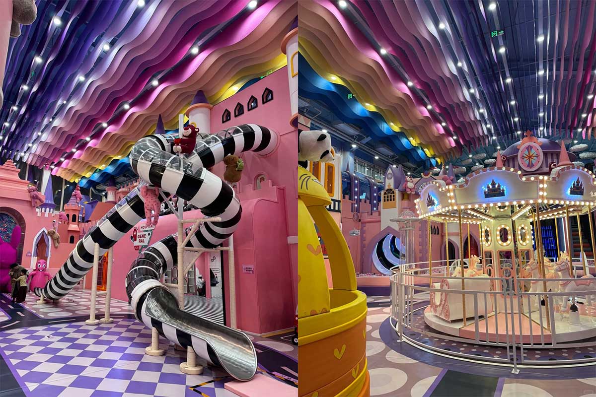 马卡龙系列淘气堡实体案例