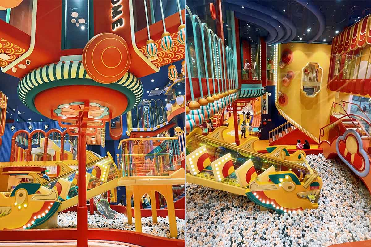 马卡龙系列淘气堡实体案例