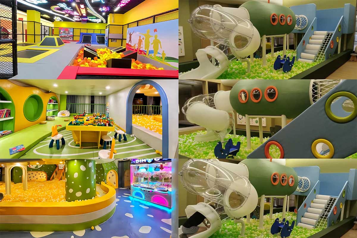 马卡龙系列淘气堡实体案例