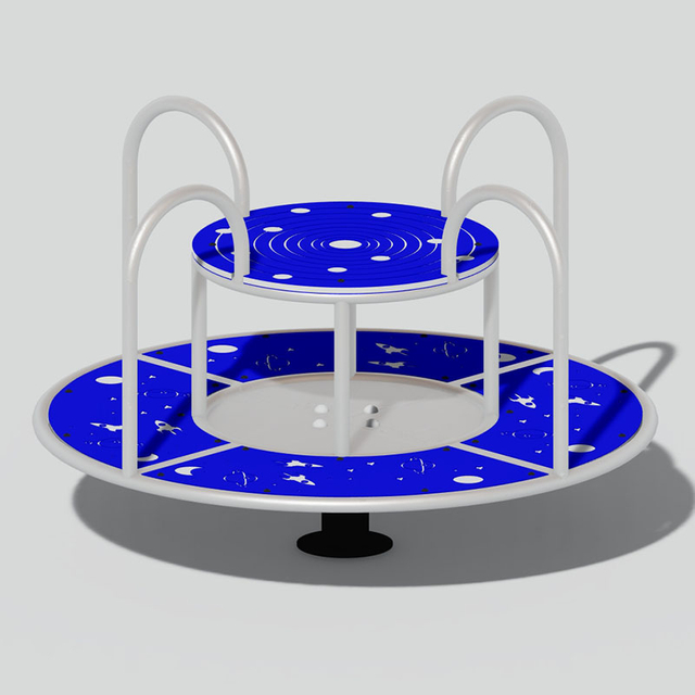 旋转平稳的商业级室外游乐场环形交叉口