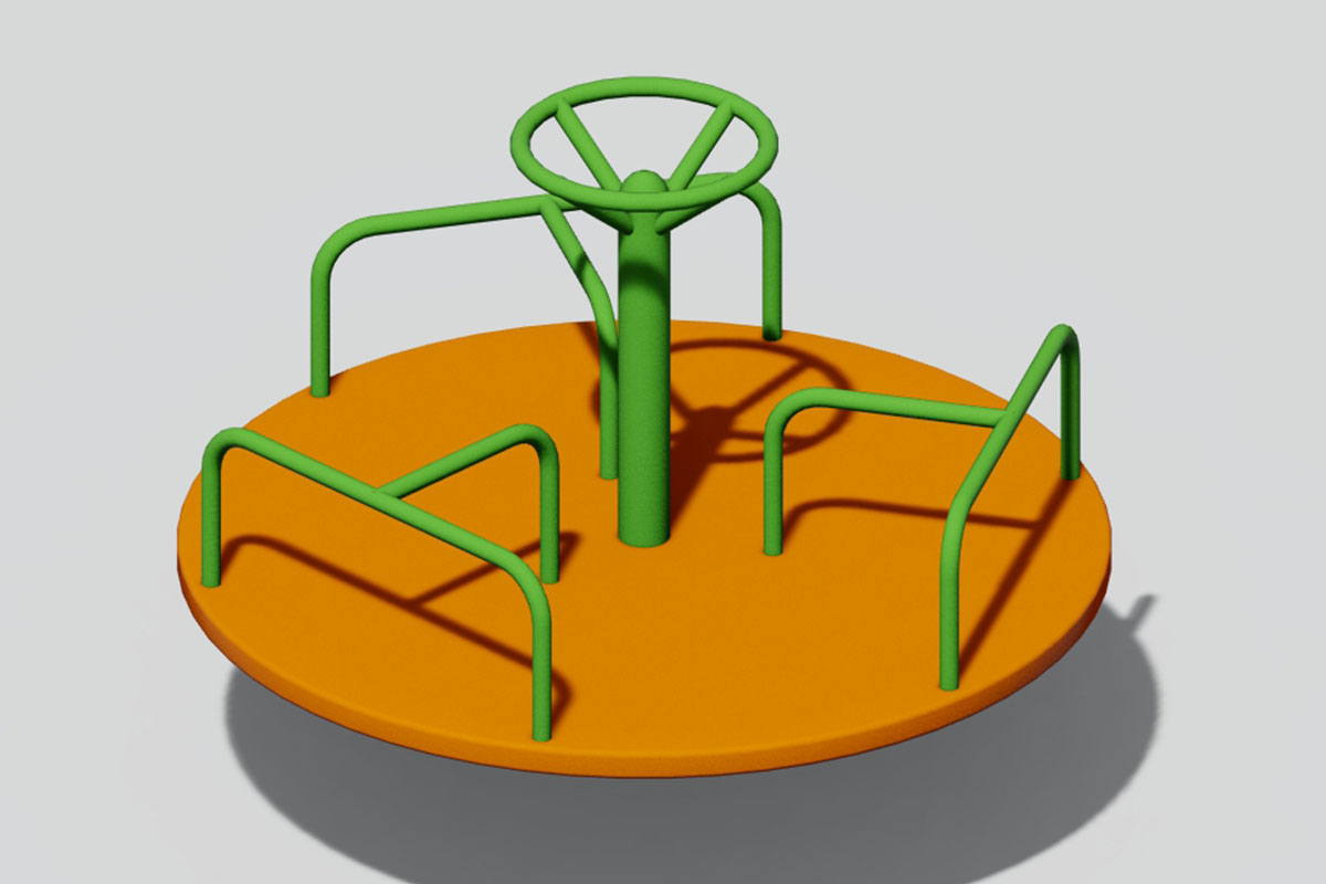 孩子们旋转回旋处6