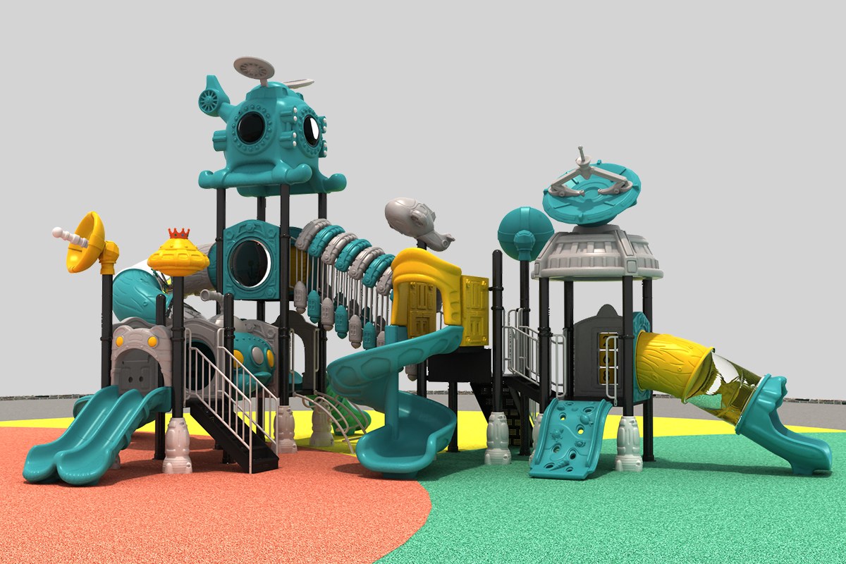 太空飞机游乐场滑梯（2）