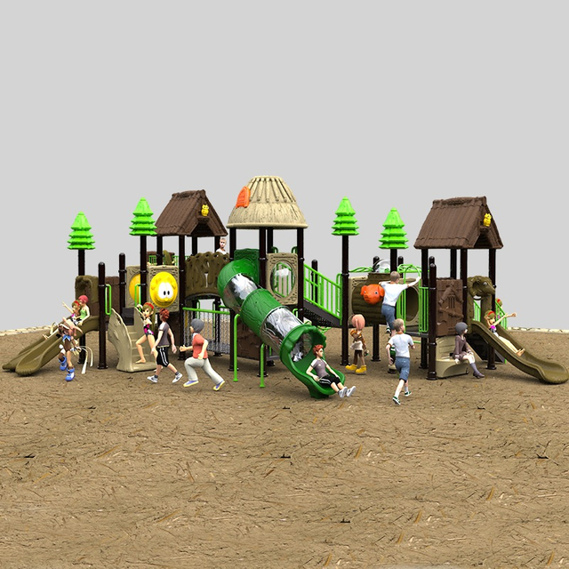 适合儿童娱乐的优质户外游乐场滑梯 