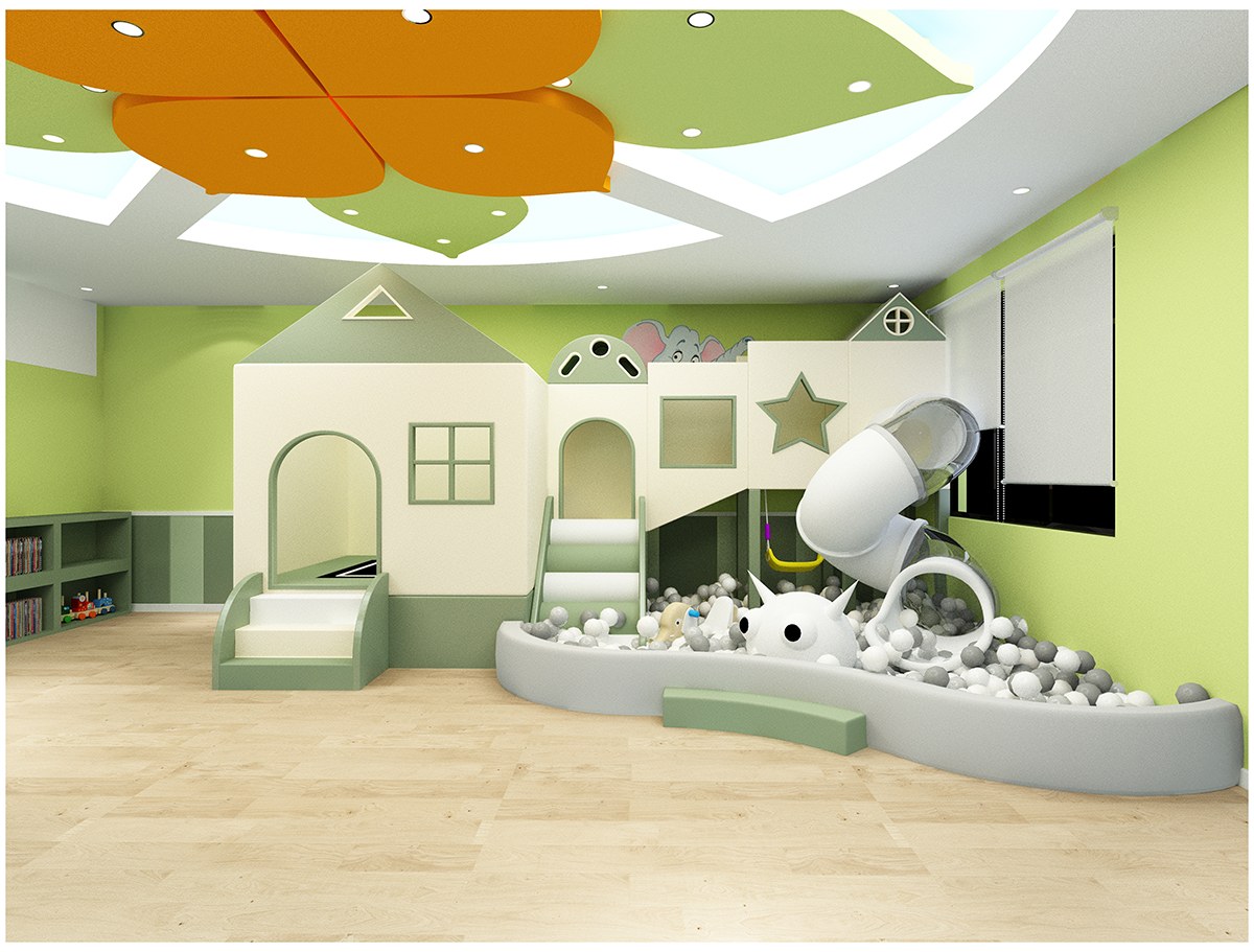 其他室内小型淘气堡软包设施款式 - 4