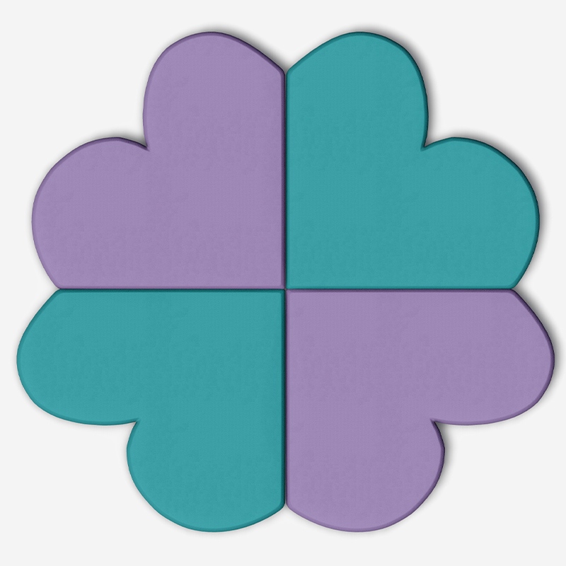 软体花瓣拼接垫_室内软体游乐设备_幼儿园早教地垫_游乐设备生产厂家