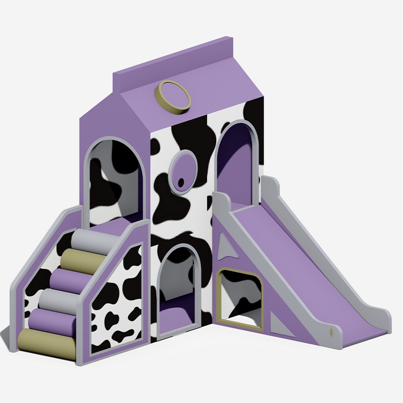 儿童室内软体攀爬滑梯组合 多功能感统训练软体游乐设备 室内软体游乐设备源头厂家定制