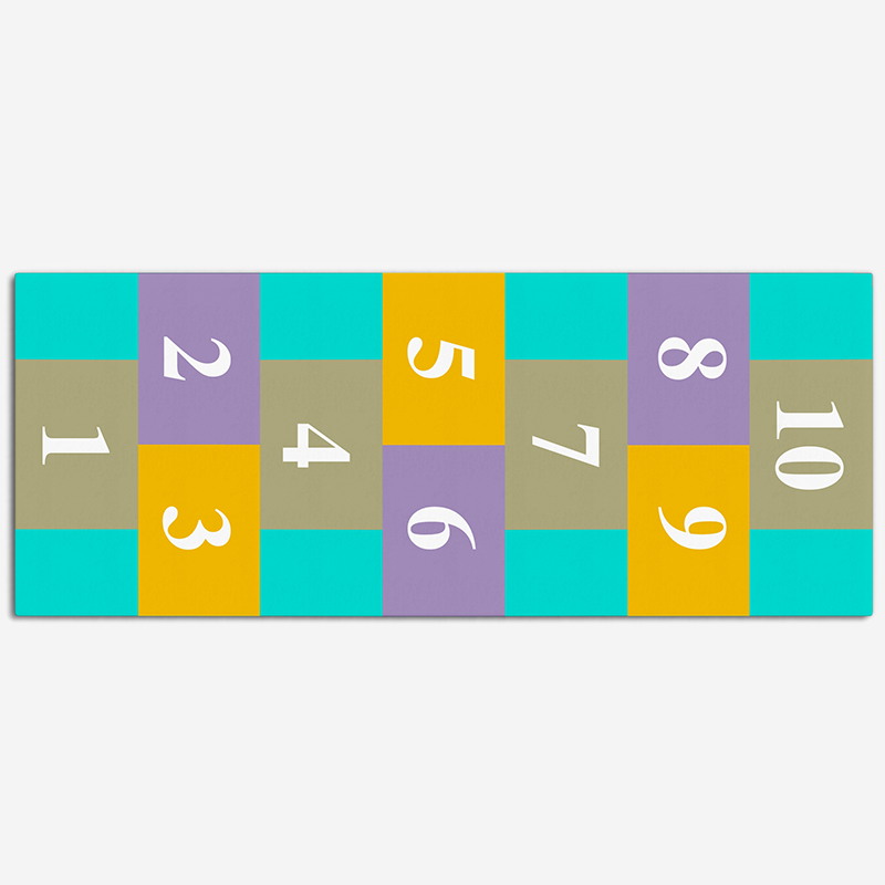 数字主题定制室内软游乐安全垫