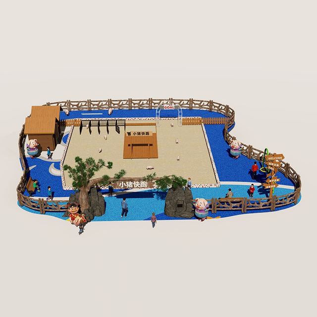 猪跑敏捷宠物游乐场设备