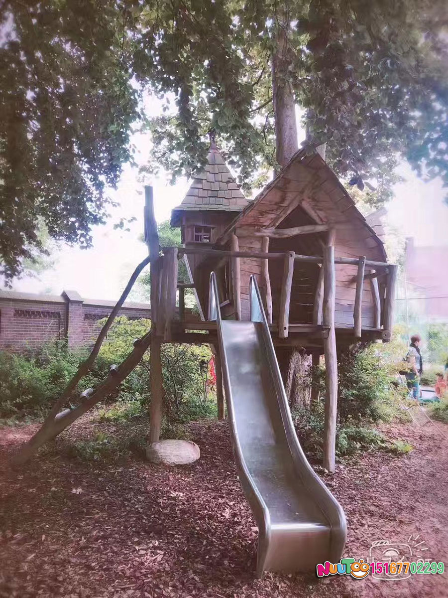 乐图非标游乐+幼儿组合滑梯+游乐场滑梯-(7)