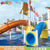 水上滑梯 水上儿童大型组合滑梯 水上游乐设备