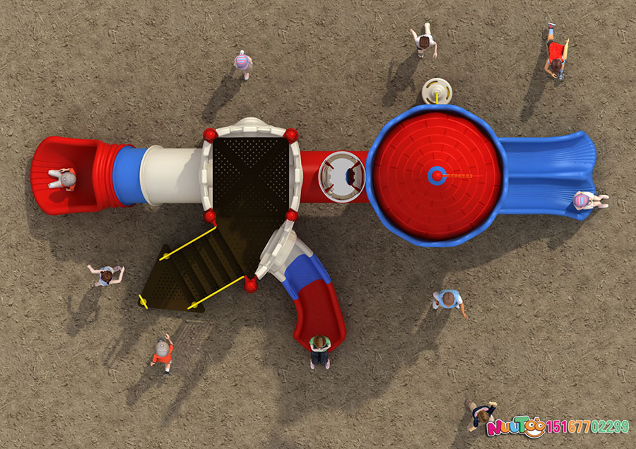 组合滑梯+儿童游乐设备+小博士+长城 (15)