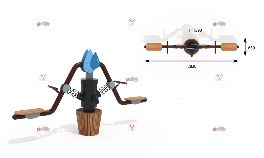 科学探索游乐设施-(2)