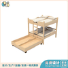 木制幼儿园床_幼儿园午睡床