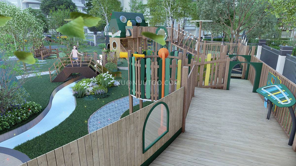 户外游乐场设备 (10) 学校