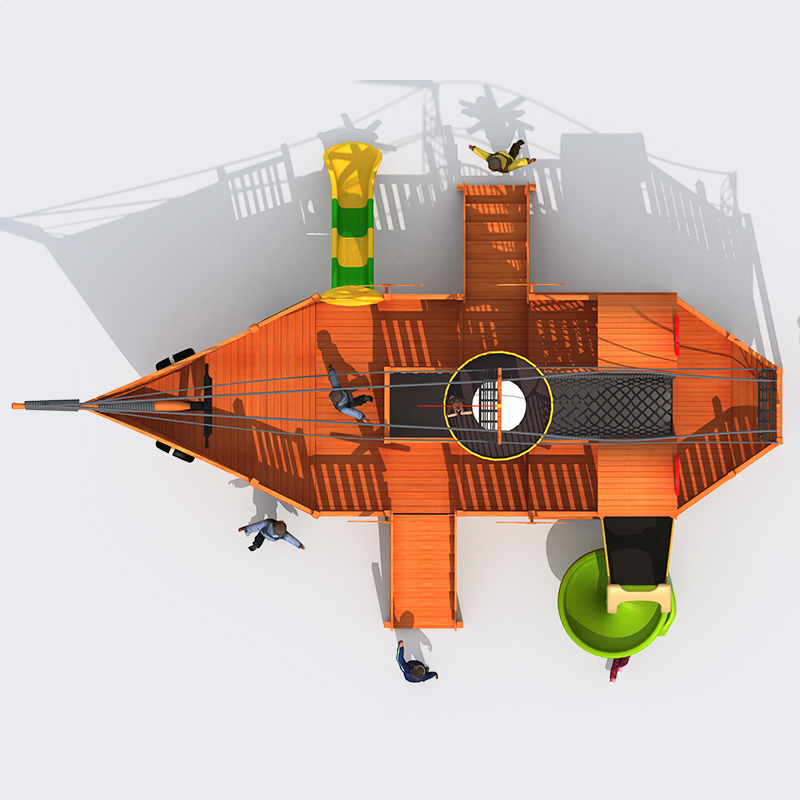 海盗船儿童游乐场，海盗船游乐场设备供应商