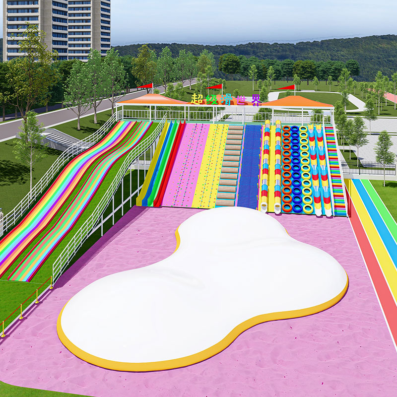 塑料户外游乐设施儿童游乐园工厂