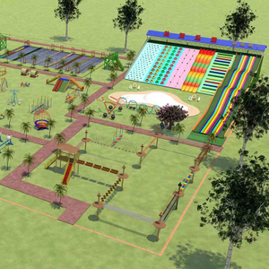 游乐园户外游戏，户外游乐园厂