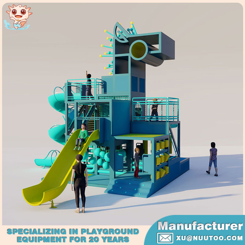 定制游乐场制造商设计小探险家游乐场