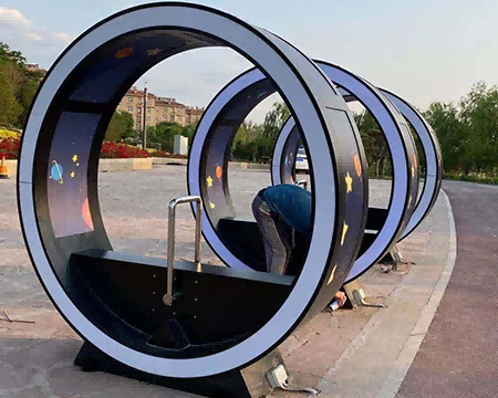 发电互动划船器