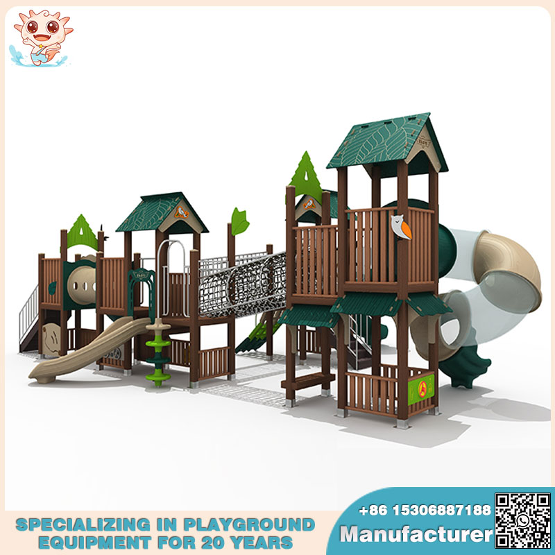 游乐场设备制造商生产安全的户外经典游乐场