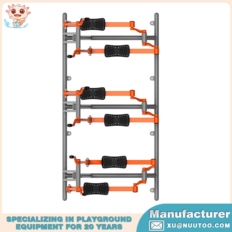 游乐场设备制造商的户外健身设备三重椭圆机 