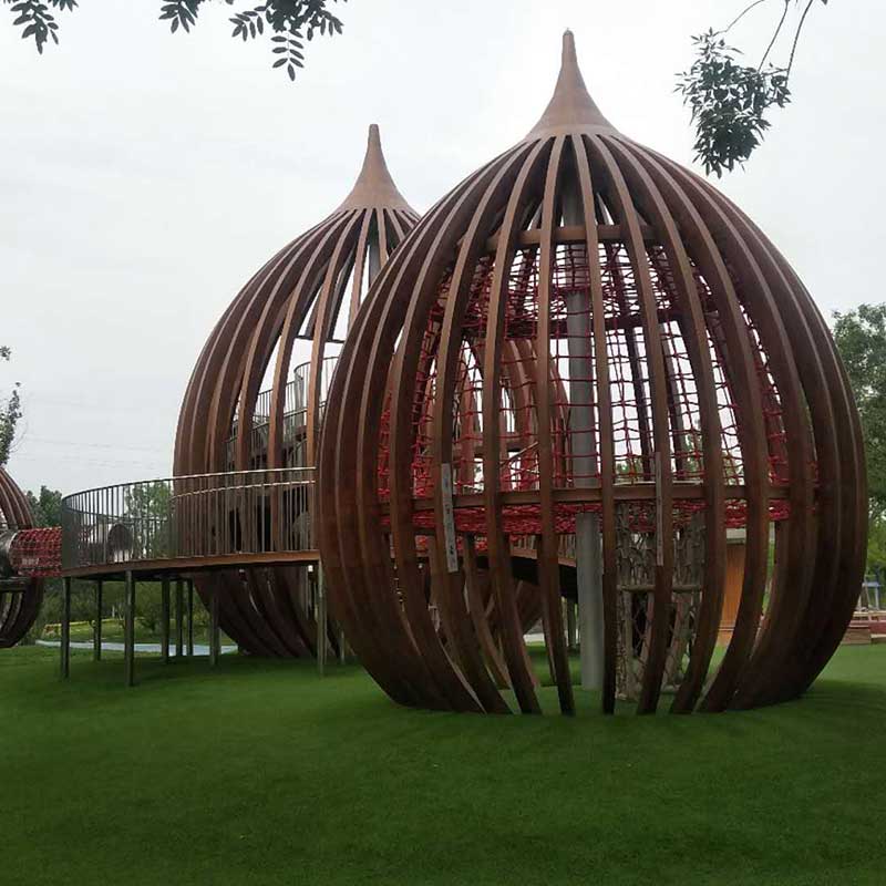 河北固安中央公园核桃树屋案例