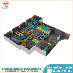 热门弹跳室内蹦床公园 NU-BC006