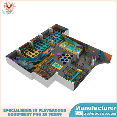 热门弹跳室内蹦床公园 NU-BC006