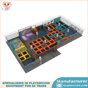 最佳室内蹦床公园制造商 NU-BC004