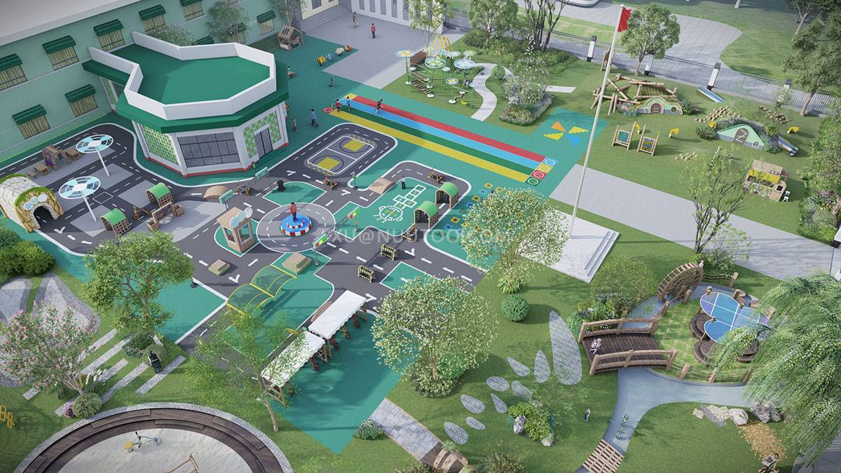 学校游乐场设备供应商 (35)