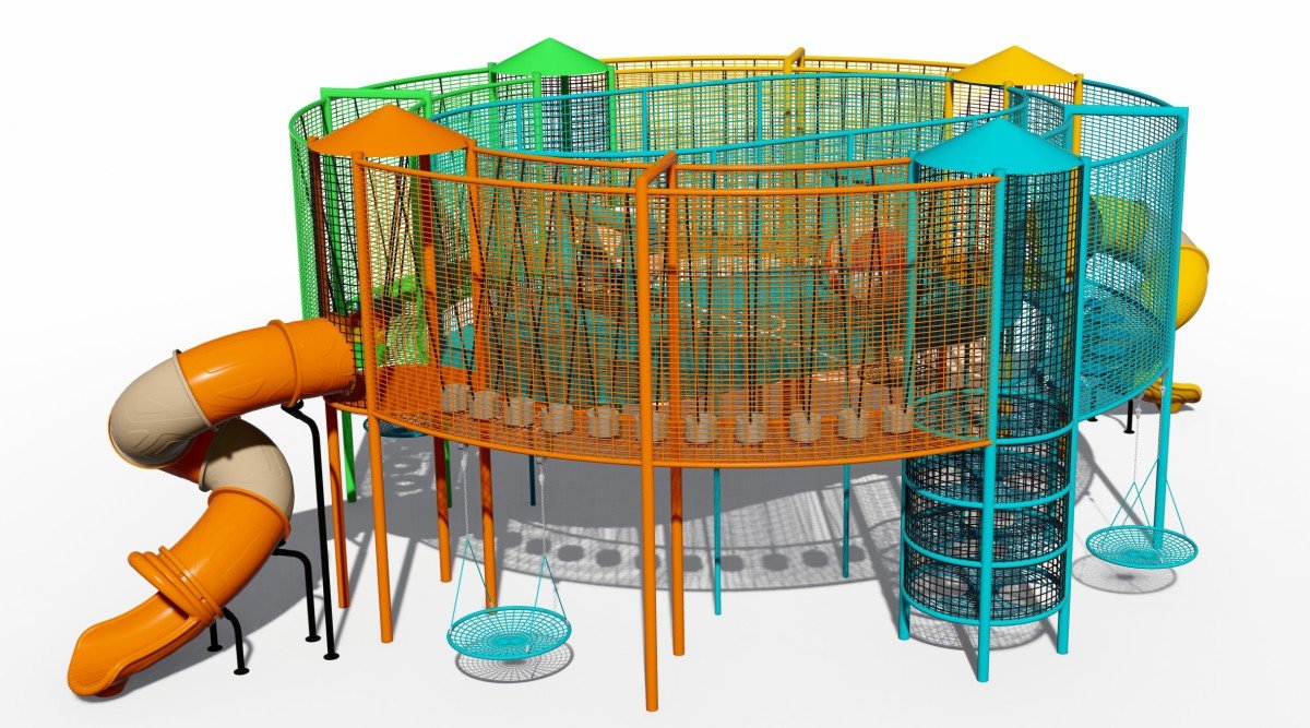 优质户外儿童多功能游乐设施 