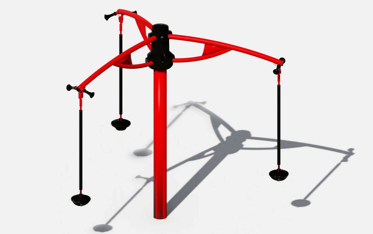 耐用的户外游乐场秋千 (3)