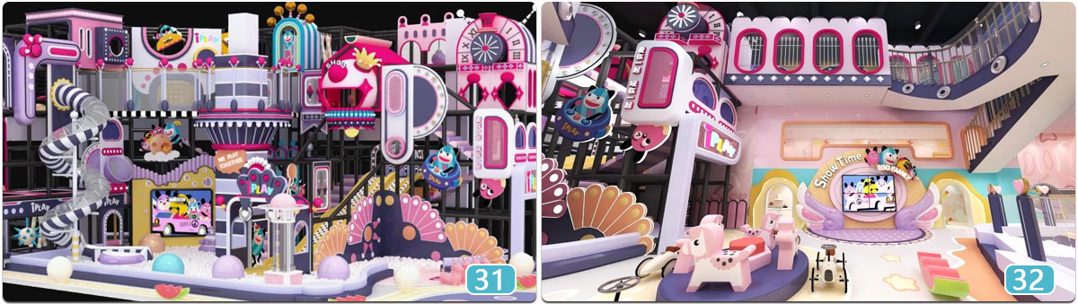 更多室内游乐设备 - 淘气城堡